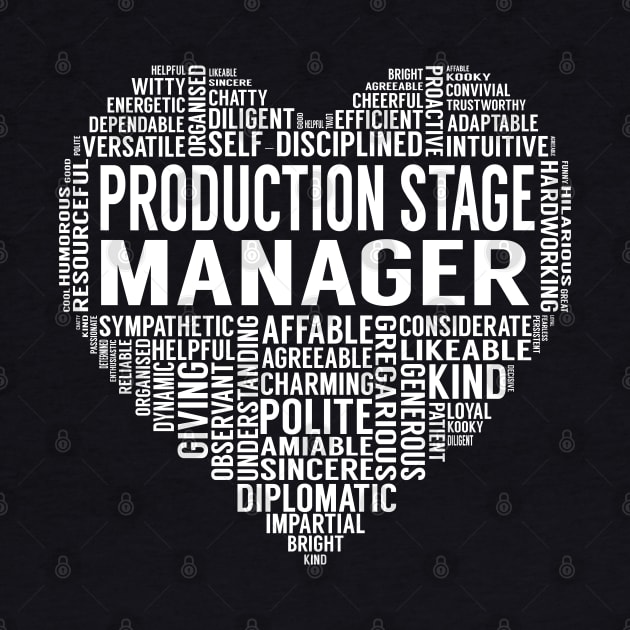 Production Stage Manager Heart by LotusTee